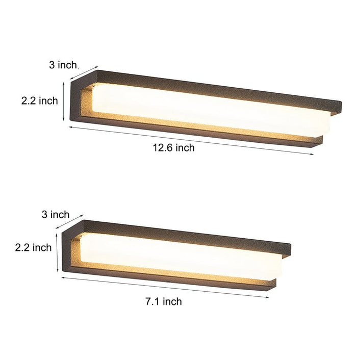 Durable Stainless Steel Outdoor Wall Light with High-Color LED, Waterproof and Rustproof, Ideal for Patios, Gates, and Fences-ErisView-6