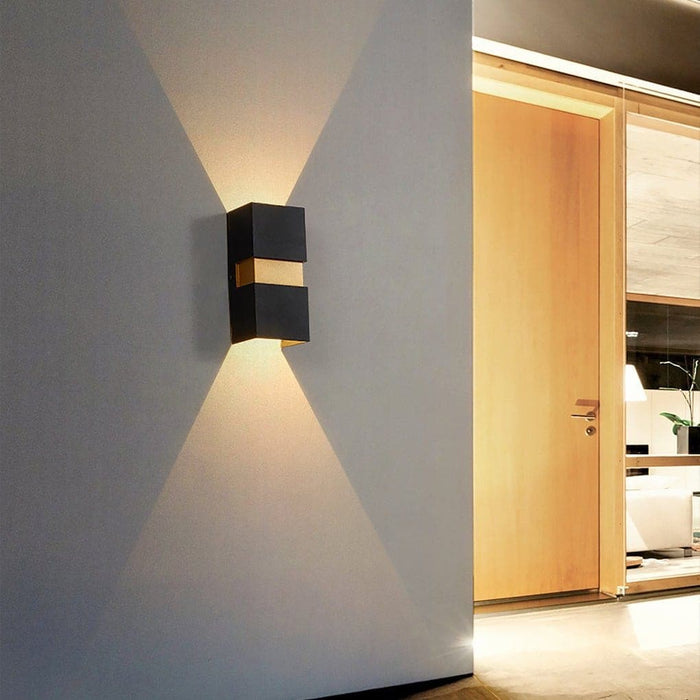 Durable Stainless Steel Outdoor Wall Light with Sealed Rubber Ring for Weather Resistance, High Color Rendering Up and Down Lighting Porch Lamp-ErisView-10