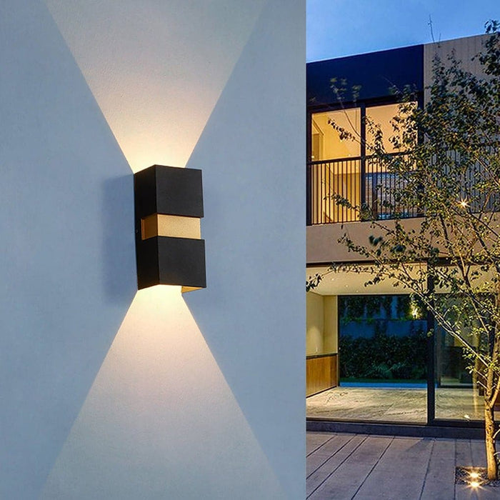 Durable Stainless Steel Outdoor Wall Light with Sealed Rubber Ring for Weather Resistance, High Color Rendering Up and Down Lighting Porch Lamp-ErisView-11