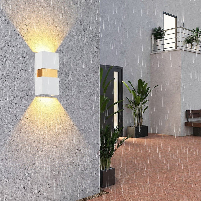 Durable Stainless Steel Outdoor Wall Light with Sealed Rubber Ring for Weather Resistance, High Color Rendering Up and Down Lighting Porch Lamp-ErisView-4