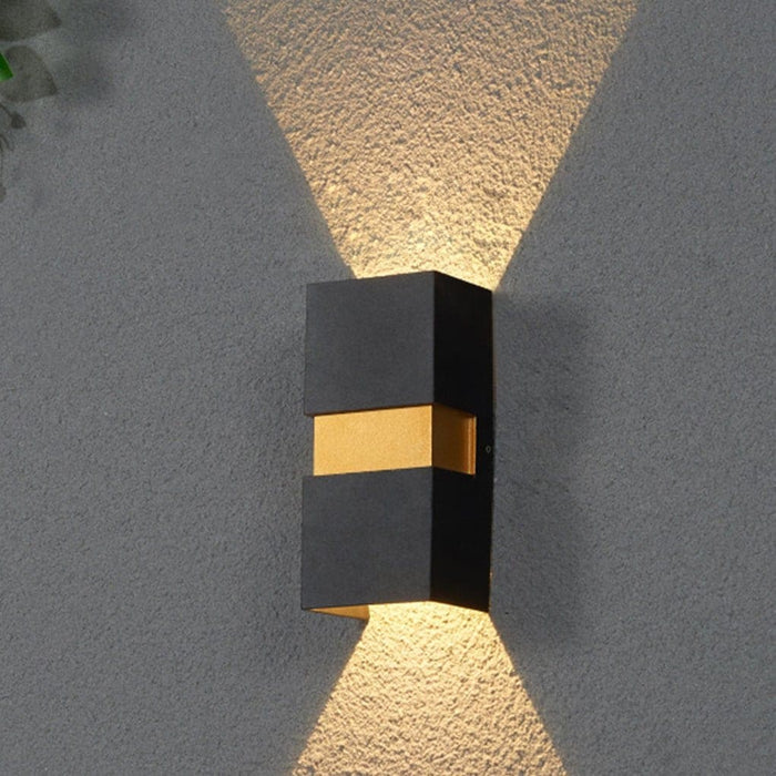 Durable Stainless Steel Outdoor Wall Light with Sealed Rubber Ring for Weather Resistance, High Color Rendering Up and Down Lighting Porch Lamp-ErisView-1