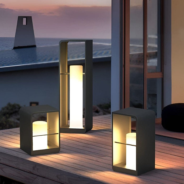 Durable Stainless Steel Solar Pathway Lights with Warm LED for Garden Decoration, Weather-Resistant, Minimalist Design for Romantic Ambiance-ErisView-25