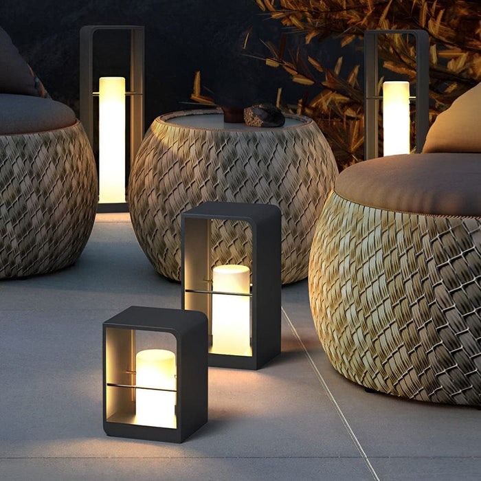 Durable Stainless Steel Solar Pathway Lights with Warm LED for Garden Decoration, Weather-Resistant, Minimalist Design for Romantic Ambiance-ErisView-7