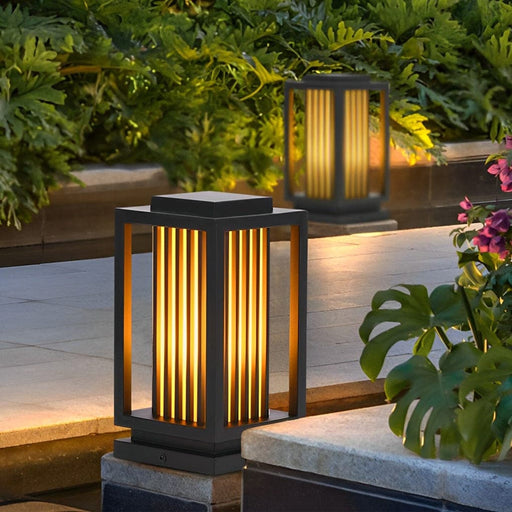 Durable Waterproof Galvanized Pathway Light, Rustproof, Heat Resistant, and Elegant Design for Gardens, Garages, Pools, and More-ErisView-1
