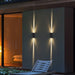 Durable Waterproof Outdoor Wall Light with Die-Cast Aluminum, Bright LED, High Color Rendering, Ideal for Gardens, Villas, Parks, and Squares-ErisView-2