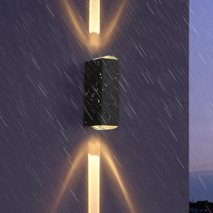 Durable Waterproof Outdoor Wall Light with Die-Cast Aluminum, Bright LED, High Color Rendering, Ideal for Gardens, Villas, Parks, and Squares-ErisView-3
