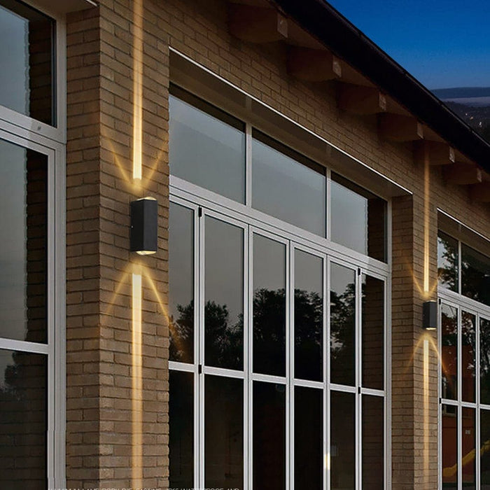 Durable Waterproof Outdoor Wall Light with Die-Cast Aluminum, Bright LED, High Color Rendering, Ideal for Gardens, Villas, Parks, and Squares-ErisView-15