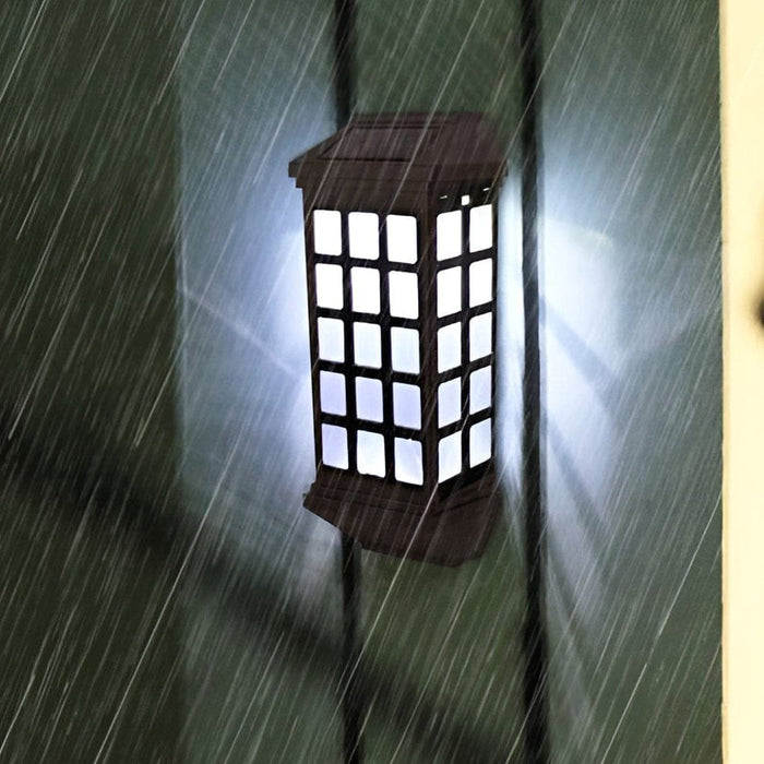 Easy-to-Install Solar Outdoor Wall Light with Intelligent Light Control, Waterproof ABS Material, High Brightness LED, and Fast Charging Solar Panel-ErisView-2