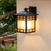 Elegant Black Industrial Outdoor Wall Light, Waterproof, Rustproof, E27 Bulb Base, Perfect for Porch, Balcony, Garden, and Hallway Decor-ErisView-7