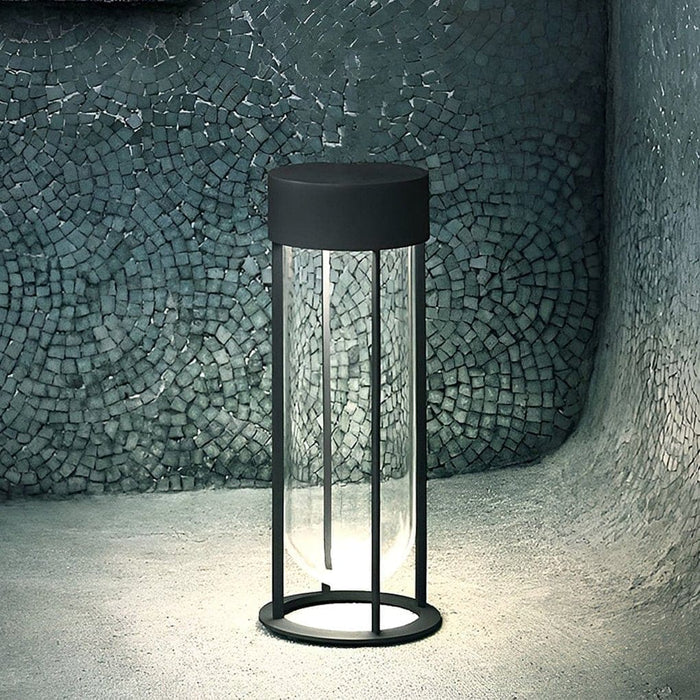 Elegant Minimalist Outdoor Pathway Light, Durable Aluminum and Glass Construction, Perfect for Yard Decoration and Landscape Lighting-ErisView-5