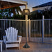 Elegant Perforated Outdoor Floor Lamp with Stainless Steel Stand and Solar-Powered LED for Indoor and Outdoor Use, Eco-Friendly and Durable-ErisView-5