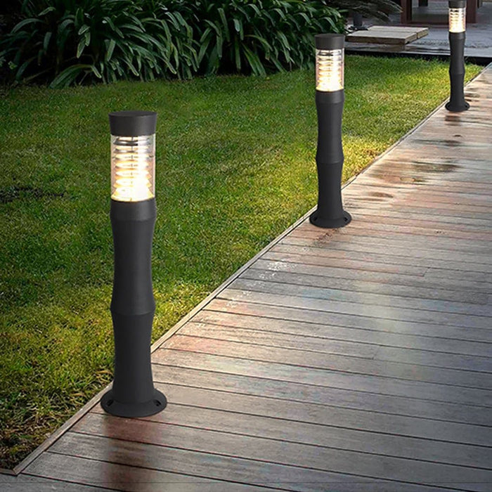 Elegant and Durable Aluminum Pathway Light with High Transmittance Acrylic Lampshade, Waterproof Design, and High Color Rendering LED for Outdoor Use-ErisView-2