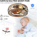 Enclosed Caged Ceiling Fan with Light and Remote, Small Flush Mount Ceiling Fans Winter Summer, Rustic Low Profile Ceiling Fan for Bedroom Kitchen-5-ErisView