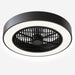 Enclosed Ceiling Fan with Lights, Low Profile Fan Light with Remote Control, Dimming Flush Mount Ceiling Light with Hidden Reversible Blade-1-ErisView