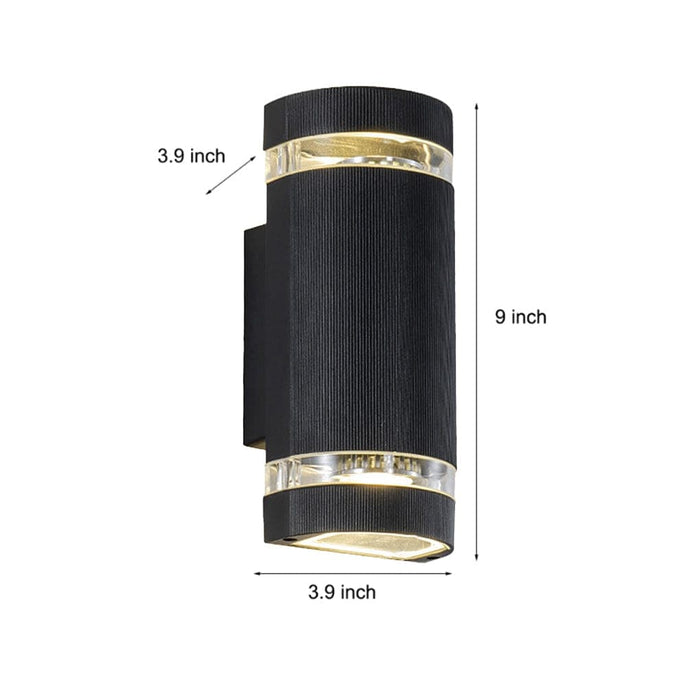 Energy-Efficient IP65 Waterproof Outdoor Wall Light with High Color Rendering and Sealed Design for Enhanced Durability and Aesthetic Appeal-ErisView-8