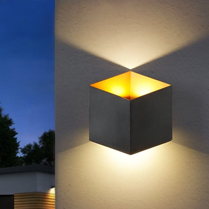 Energy Saving Modern Rhombus Outdoor Wall Light, Waterproof, Rust Proof, Ideal for Indoor/Outdoor Decor in Backyard, Patio, Garden, Entryway, and More-ErisView-4