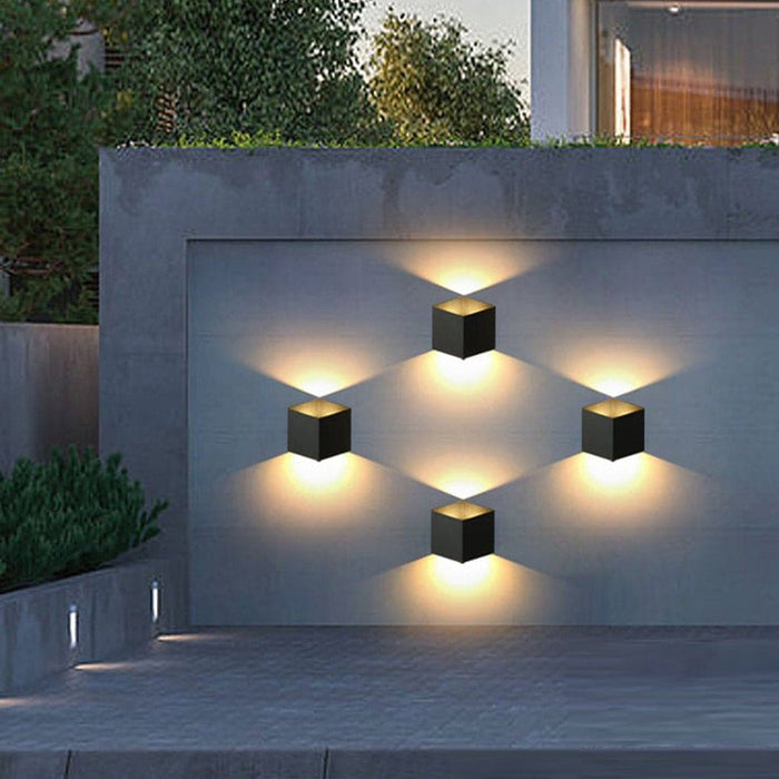 Energy Saving Modern Rhombus Outdoor Wall Light, Waterproof, Rust Proof, Ideal for Indoor/Outdoor Decor in Backyard, Patio, Garden, Entryway, and More-ErisView-6
