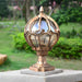 European-Style Outdoor Pillar Light, Durable Die-Cast Aluminum, Waterproof & Rustproof, Ideal for Yard, Patio, Garden, Walkway Decoration & Lighting-ErisView-2