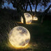 Exquisite Fiberglass Moon Outdoor Light, Perfect for Gardens, Lawns, Courtyards, and Balconies, Available in Three Sizes for Stunning Decor-ErisView-7