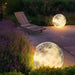 Exquisite Fiberglass Moon Outdoor Light, Perfect for Gardens, Lawns, Courtyards, and Balconies, Available in Three Sizes for Stunning Decor-ErisView-3