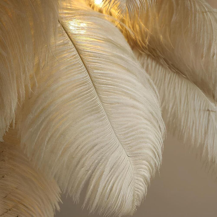 Feather Dimmable Touch Table Lamp Nightstand Lamp, Desk Night Light ErisView