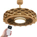 Flush Mount Bladeless Ceiling Fan with Light and Remote Wi-Fi Connect, Low Profile Flush Mount Ceiling Fan for Bedroom Living Room-16-ErisView