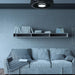 Flush Mount Bladeless Ceiling Fan with Light and Remote Wi-Fi Connect, Low Profile Flush Mount Ceiling Fan for Bedroom Living Room-3-ErisView