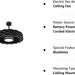 Flush Mount Bladeless Ceiling Fan with Light and Remote Wi-Fi Connect, Low Profile Flush Mount Ceiling Fan for Bedroom Living Room-6-ErisView