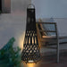 Handwoven Rattan Solar Floor Lamp, Eco-Friendly, Waterproof, and Durable Outdoor Lighting in Three Sizes and Power Options-ErisView-10