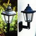 Hexagonal Wall Mount Solar Outdoor Light, LED Solar Sconce Wall Lantern Lamp, Outdoor Solar Street Light for Patio Porch Garden Decor-ErisView
