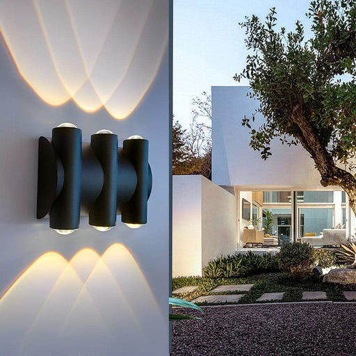 High Brightness Outdoor Wall Light with Efficient Heat Dissipation, Rust-Proof Die Cast Aluminum, and Uniform Light Color for Stylish Home Decor-ErisView-1
