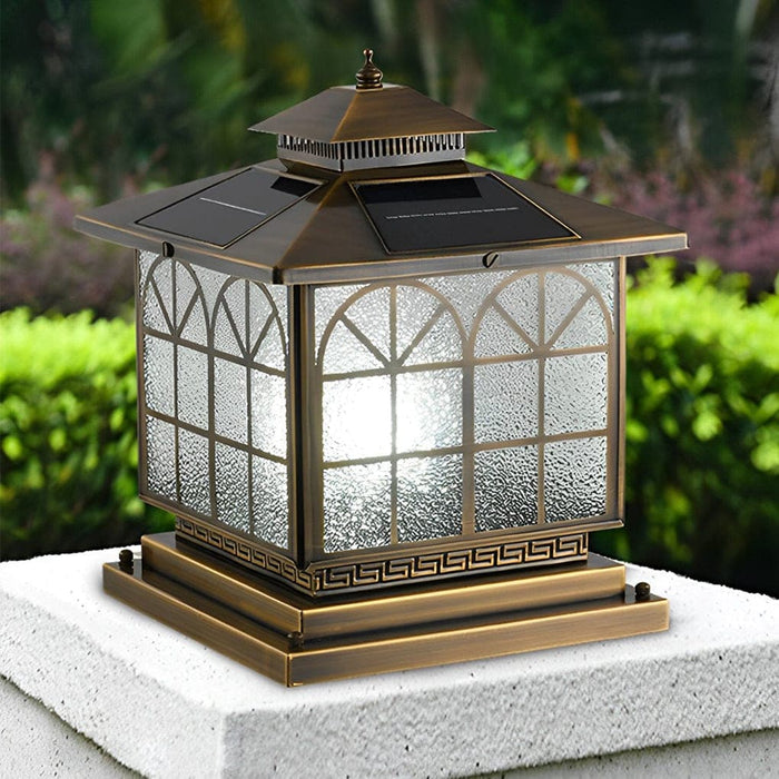 High-Efficiency Solar Fence Post Lights with Fast Charging, Adjustable Colors, and Waterproof Design for Outdoor Decks, 12 Hours Runtime-ErisView-4