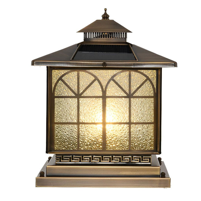 High-Efficiency Solar Fence Post Lights with Fast Charging, Adjustable Colors, and Waterproof Design for Outdoor Decks, 12 Hours Runtime-ErisView-8