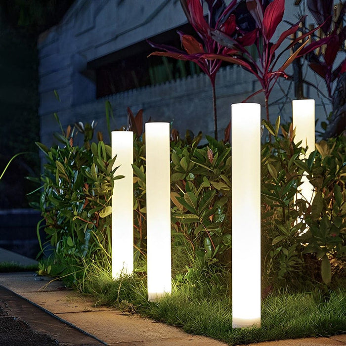 High-Efficiency Solar Outdoor Light, Waterproof, Durable PC Material, Auto On/Off, 10-Hour Runtime, Adjustable Color for Garden & Lawn-ErisView-3