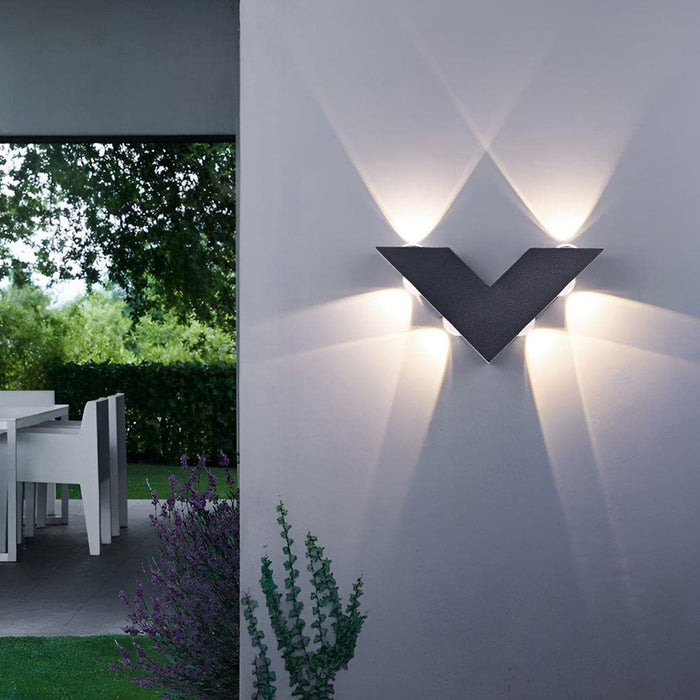 IP65 Waterproof LED Wall Sconce Light for Indoor and Outdoor Use, Ideal for Aisles, Stairs, Living Rooms, and Bedrooms, Durable and Decorative-ErisView-2