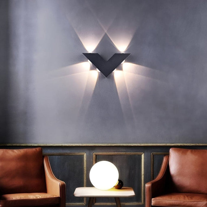 IP65 Waterproof LED Wall Sconce Light for Indoor and Outdoor Use, Ideal for Aisles, Stairs, Living Rooms, and Bedrooms, Durable and Decorative-ErisView-3