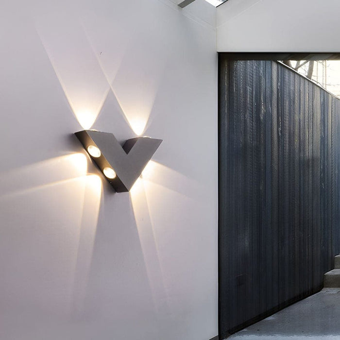 IP65 Waterproof LED Wall Sconce Light for Indoor and Outdoor Use, Ideal for Aisles, Stairs, Living Rooms, and Bedrooms, Durable and Decorative-ErisView-4