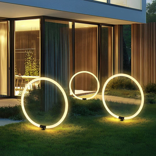 IP65 Waterproof Outdoor LED Lawn Lights with High Color Rendering, Easy Installation, and Unique Design for Garden Decoration and Warm Atmosphere-ErisView-1