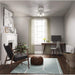 Indoor 52 in. Low Ceiling Fan and Light, White Ceiling Fan, Hugger Ceiling Fan with Light-4-ErisView