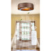 Indoor Cage Ceiling Fan with Dimmable Light and Remote Control-5-ErisView