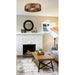 Indoor Cage Ceiling Fan with Dimmable Light and Remote Control-6-ErisView