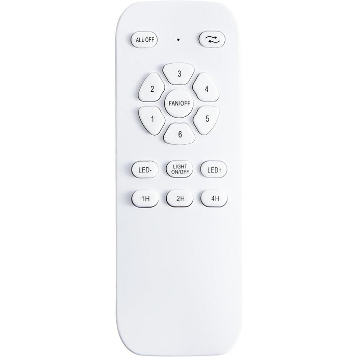 Indoor Cage Ceiling Fan with Dimmable Light and Remote Control-1-ErisView