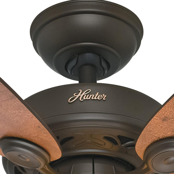  Indoor Ceiling Fan with LED Light and Pull Chain Control, Bronze Ceiling Fan, Ceiling Hugger Ceiling Fans-9-ErisView