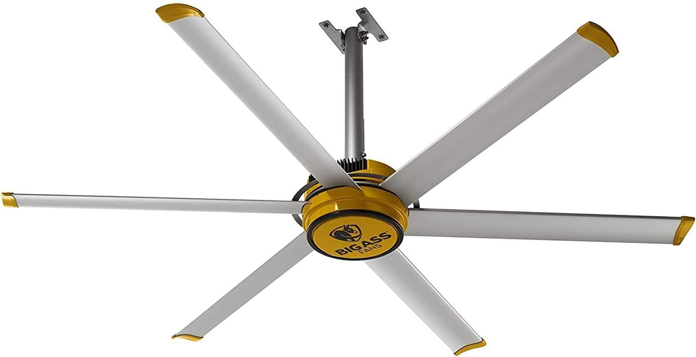 Indoor Commercial Residential Ceiling Fan with Wired Wall Control -1-ErisView