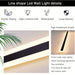 Indoor Outdoor Long Wall Light, Modern Black LED Wall Lamp, Waterproof Outdoor Strip Sconces Wall Lighting, Morden Exterior Wall Mount Light Fixture ErisView
