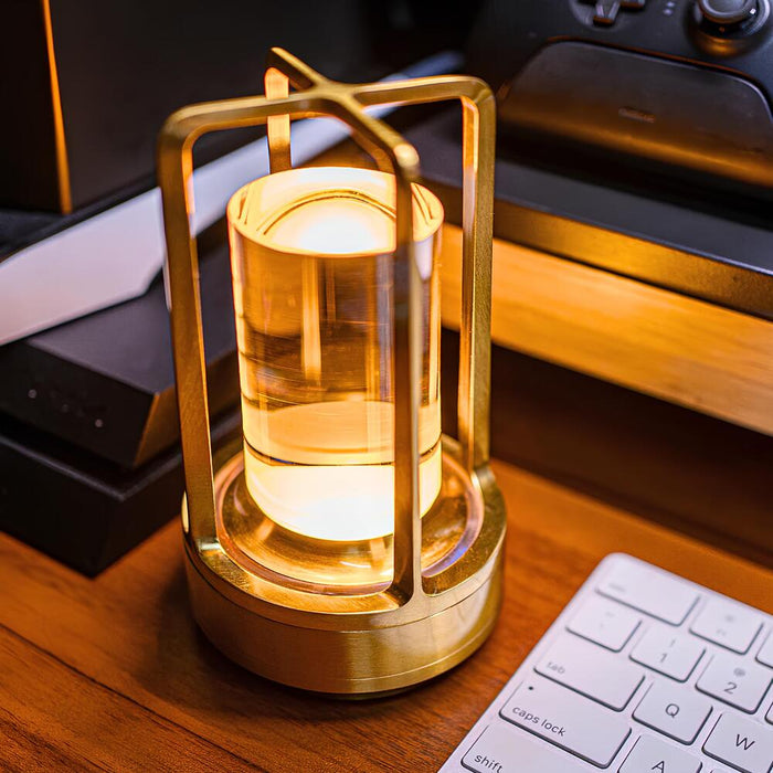 Indoor Outdoor Portable Lantern Table Lamp_Dimming Cordless LED Table Lamp_Small Desk Lamp for Restaurant Bedroom Bar Coffee Camping-ErisView-11
