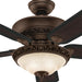Italian Countryside Indoor Ceiling Fan with LED Light and Pull Chain Control, Hugger Ceiling Fan with Light-3-ErisView
