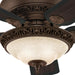Italian Countryside Indoor Ceiling Fan with LED Light and Pull Chain Control, Hugger Ceiling Fan with Light-8-ErisView