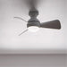 LED Ceiling Fan with Wall Control, Matte White Ceiling Fan, Contemporary Fans-7-ErisView