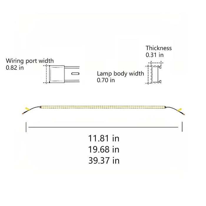 Landscape Decorative Lighting Waterproof LED Linear Light for Guardrail Stairs